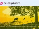 Persoonlijke OV-chipkaart voorbeeld