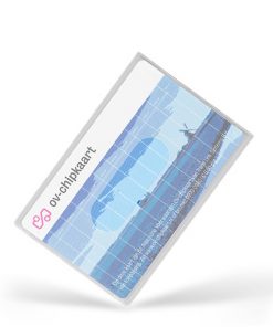 OV-chipkaart hoesje transparant (gladde afwerking)