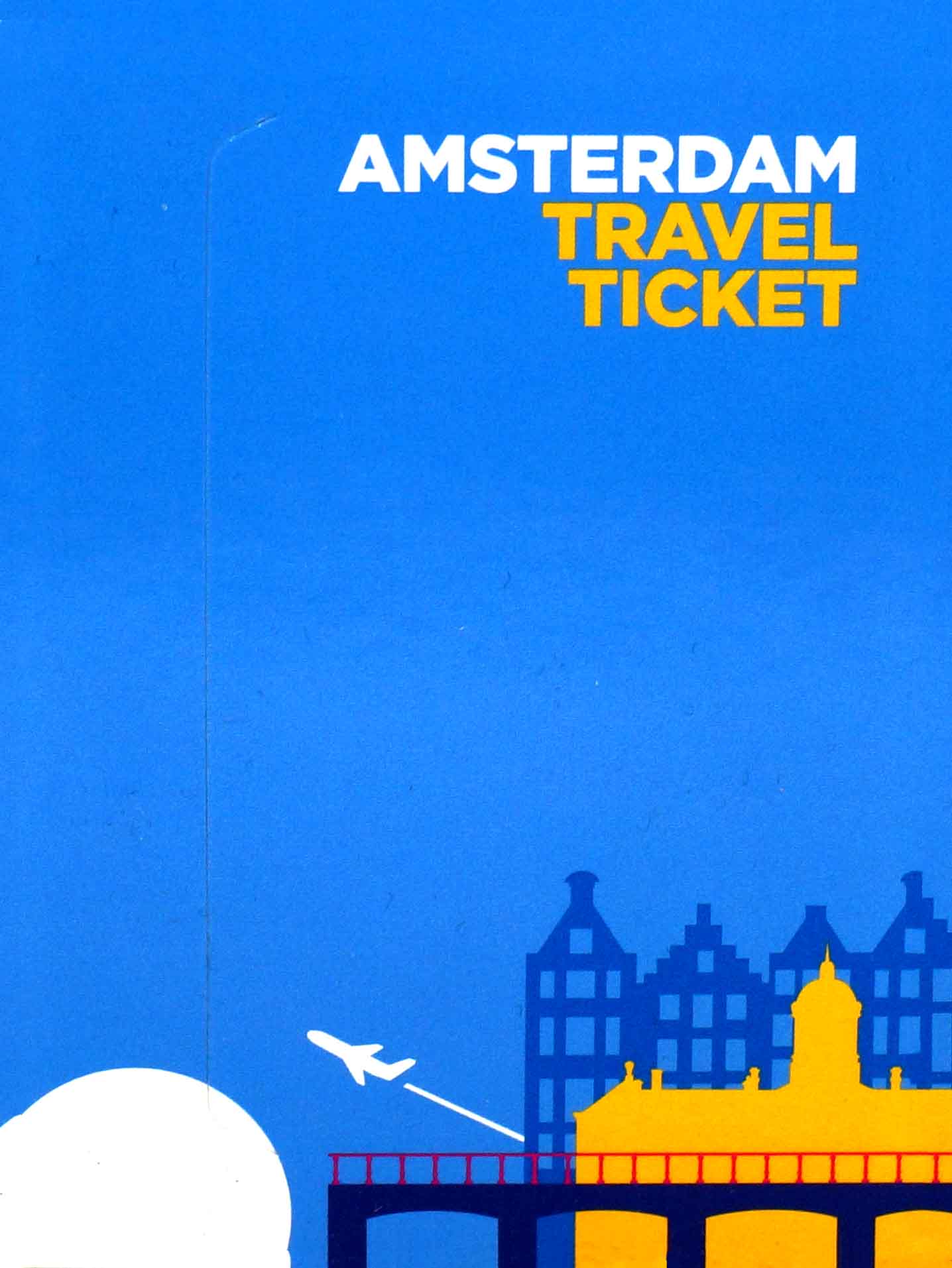 Amsterdam Travel Ticket Kaart