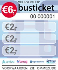 Busticket Oost-Nederland