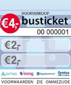 Busticket Oost-Nederland