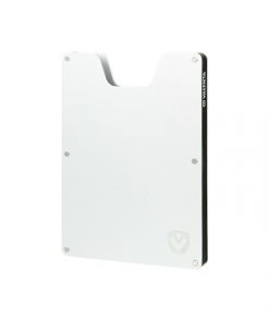 valenta card case aluminium silver