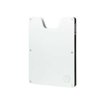 valenta card case aluminium silver