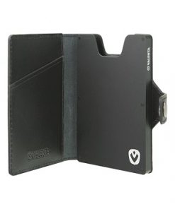 valenta card case black black