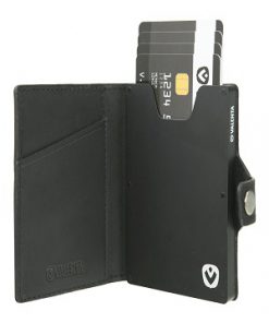 valenta card case black