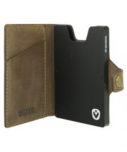 valenta card case brown