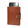 valenta card case cognac