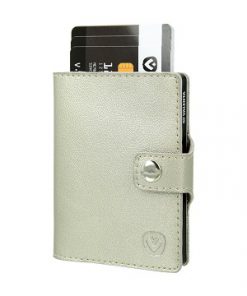 valenta card case gold