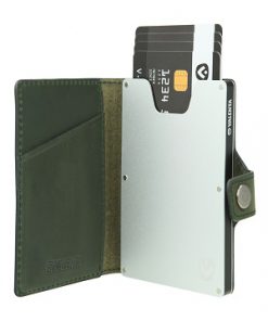 valenta card case green