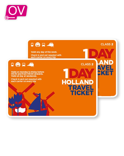 holland travel ticket kaufen