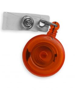 OV-chipkaart hoesje met jojo clip Oranje