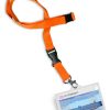 Keycord met Breakaway Oranje -20mm met kaart