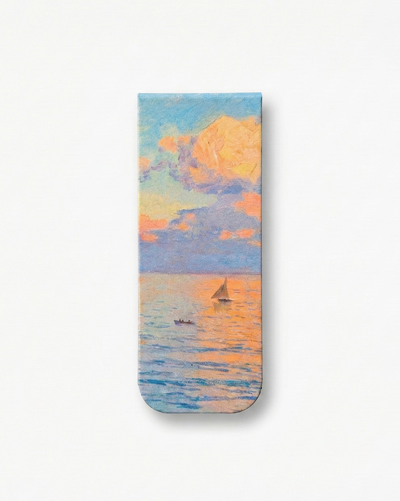 Schilderij Boekmagneet Monet - Afbeelding 5