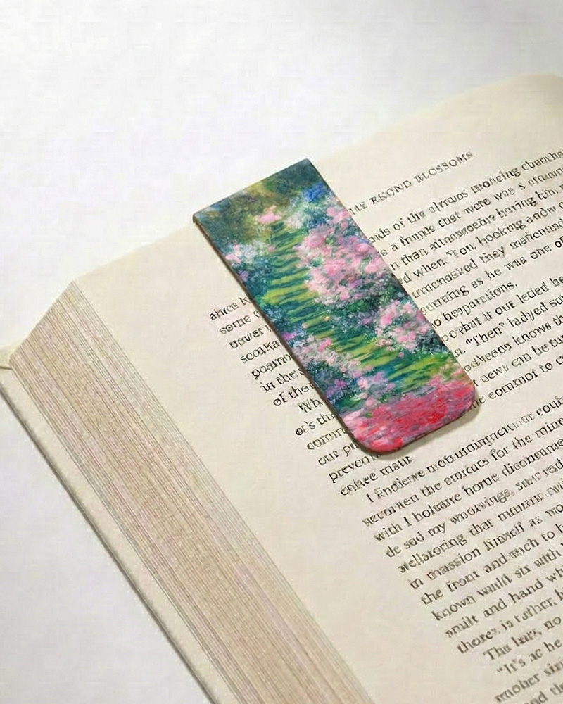 Schilderij Boekmagneet Monet - Afbeelding 2